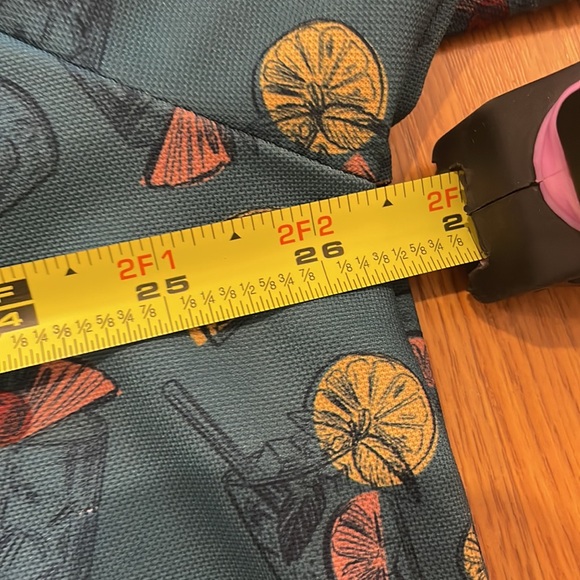 🌸Goodfellow Mens Short Sleeve Orange Lemon Summer Cocktail Shirt size XXL - Picture 3 of 10